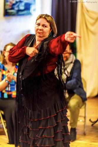 New Bojaira Masterclass and Flamenco Tablao in La Feria Atlanta 2024  http://www.atravesarts.com